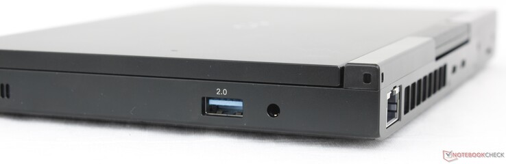 A droite : Casque d'écoute USB-A 2.0, 3.5 mmDroite : Casque d'écoute USB-A 2.0, 3.5 mm