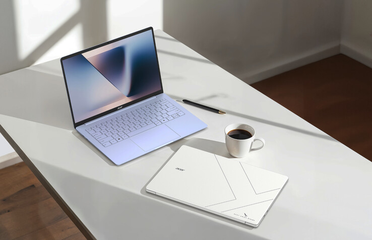 Le Swift Blade 14 est doté d’un boîtier en magnésium-aluminium et en fibre de carbone.
