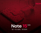 L'un des nouveaux smartphones Redmi Note 15 Pro de Xiaomi face vers le haut, révélant son écran plat. (Source de l'image : Xiaomi - édité)