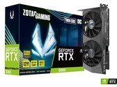 La ZOTAC GeForce RTX 3060 Twin Edge OC Edition a déjà atteint certains crypto-mineurs, bien qu'elle ne soit pas encore sortie, officiellement. (Source de l'image : ZOTAC)