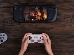 Le contrôleur Bluetooth 8BitDo SN30 Pro est compatible avec SteamOS et d'autres systèmes d'exploitation. (Source de l'image : 8BitDo)