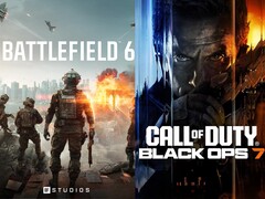 Les boîtes de Battlefield 6 et Call of Duty : Black Ops 7 (Image source : Sony PlayStation avec modifications)