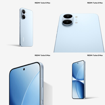 Design du Turbo 5 Max (Image source : Redmi)