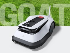 La tondeuse robot GOAT G1 d&#039;ECOVACS est équipée de deux caméras et de capteurs ToF. (Image source : ECOVACS)