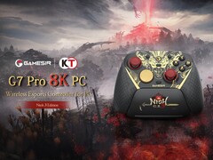 Le PC GameSir G7 Pro 8K - Nioh 3 Edition dispose d'un taux d'interrogation de 8 000 Hz.