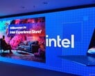 Un grand mur de LED dans l'Intel Experience Store à Munich (Source de l'image : Benjamin Herzig)