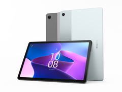 La Tab M10 Plus (3e génération) dans ses deux coloris. (Image source : Lenovo)