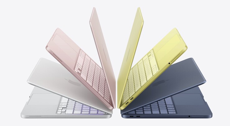 Le MacBook Neo est actuellement disponible en quatre couleurs.