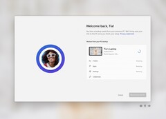 Microsoft espère offrir une plus grande flexibilité lors du passage à une nouvelle installation de Windows 11. (Source de l'image : Microsoft)