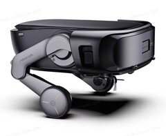 Le rover Saros de Roborock peut se tenir sur deux jambes (Source de l'image : Roborock)