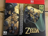 Manette Switch 2 Pro sur le thème de Zelda. 