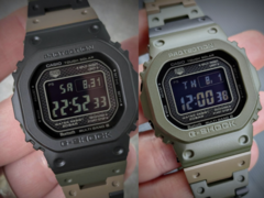 Les éditions Casio G-SHOCK GMW-B5000 inspirées du camouflage par B5K Customs. (Source de l'image : B5K Customs via Instagram)