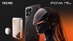 Le Tecno Pova 7 Ultra 5G est équipé d&#039;un chipset MediaTek Dimensity 8350 Ultimate (Image source : Tecno)