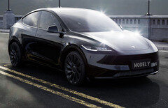 Comme la Model 3 Highland, le lifting de la Tesla Model Y de 2024 pourrait introduire deux nouvelles couleurs de peinture (Image : LaMianDesign)