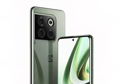 Le OnePlus 10T reprend le langage de conception du OnePlus 10 Pro avec son boîtier de caméra enveloppant. (Image source : @OnLeaks & SmartPrix)