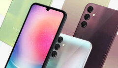 Samsung devrait vendre le Galaxy A24 en plusieurs couleurs. (Source de l'image : Gadgety)