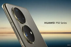Teaser officiel de la série Huawei P50. (Source : Huawei)