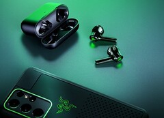 Les derniers écouteurs Hammerhead TWS X de Razer sont destinés aux joueurs et disposent d'un mode de jeu à faible latence de 60 ms. (Image : Razer)