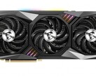 La carte MSI GeForce RTX 3080 GAMING X TRIO 10G peut atteindre 1 815 MHz. (Source de l'image : MSI)