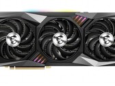 La carte MSI GeForce RTX 3080 GAMING X TRIO 10G peut atteindre 1 815 MHz. (Source de l'image : MSI)