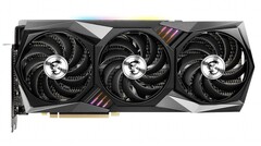 La carte MSI GeForce RTX 3080 GAMING X TRIO 10G peut atteindre 1 815 MHz. (Source de l'image : MSI)