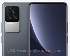 Xiaomi est susceptible de lancer le Redmi K50 Pro sous différents noms en dehors de la Chine. (Image source : OnLeaks &amp; Zouton)