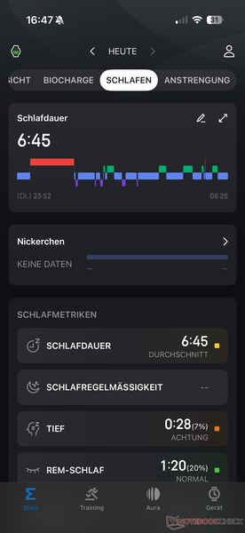 ...avec un avertissement après une courte nuit