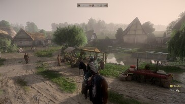 Sur la photo : une capture d'écran du jeu « Kingdom Come: Deliverance II ».