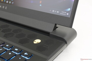 Le bouton d'alimentation de l'Alienware ne peut malheureusement pas servir de lecteur d'empreintes digitales