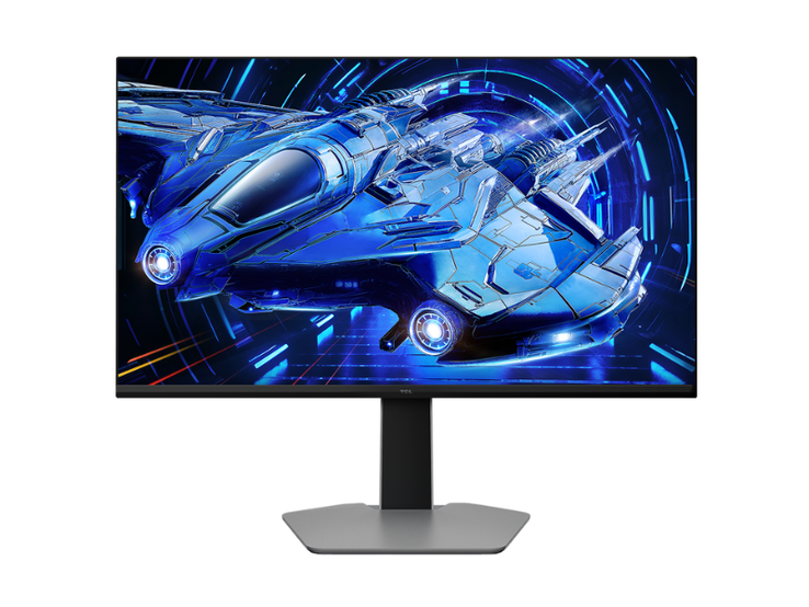 Le moniteur TCL 32G64 QD Mini LED. (Source de l'image : TCL)