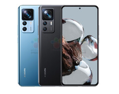 La série Xiaomi 12T sera lancée en deux couleurs. (Image source : @rquandt & WinFuture)