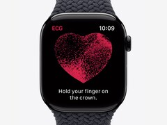 Apple Montre avec surveillance ECG. (Source de l'image : Apple)