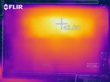 Image thermique sous charge - côté inférieur