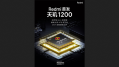 Un teaser de Redmi/Dimensity 1200. (Source : Weibo)
