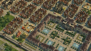 Une image représentant une ville dans Anno 1404 - History Edition.