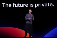 Mark Zuckerberg, directeur général de Meta, lors de la conférence F8 2019. Source de l&#039;image : Meta