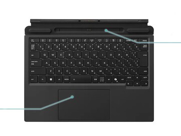 Un clavier amovible transforme la tablette en ordinateur portable