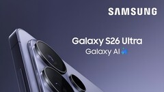 Le leaker Evan Blass a mis la main sur la première image promotionnelle de Samsung pour le Galaxy S26 Ultra.
