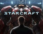 Bannière du jeu de tir StarCraft illustrée