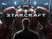 Bannière du jeu de tir StarCraft illustrée