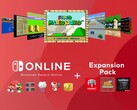 La bannière de la console virtuelle et du Nintendo Switch Online + Expansion Pack est affichée (Source de l'image : Nintendo of America avec modifications)