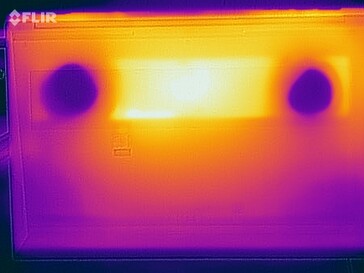 Test de résistance aux températures de surface (en bas)