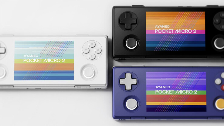 Ayaneo propose le Pocket Micro 2 en trois finitions.