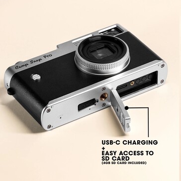 Le CS-Pro est livré avec une carte SD de 4 Go (Image source : Camp Snap)