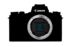 Selon certaines rumeurs, Canon sortirait un appareil photo compact PowerShot V100 doté d&#039;un capteur APS-C et d&#039;une monture à objectif interchangeable. (Source de l&#039;image : Canon - édité)