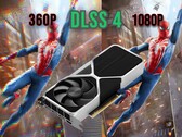 La Nvidia RTX 4060 atteint 90 FPS dans Spider-Man 2 upscalé en 1080p à partir de 360p avec DLSS 4 (Source de l'image : Steam, édité)