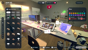 Sur la photo : une capture d'écran du jeu « gogh : Focus with Your Avatar ».