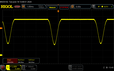 Scintillement PWM (luminosité de 80 %)