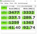 Schenker XMG Neo 17 - CrystalDiskMark.