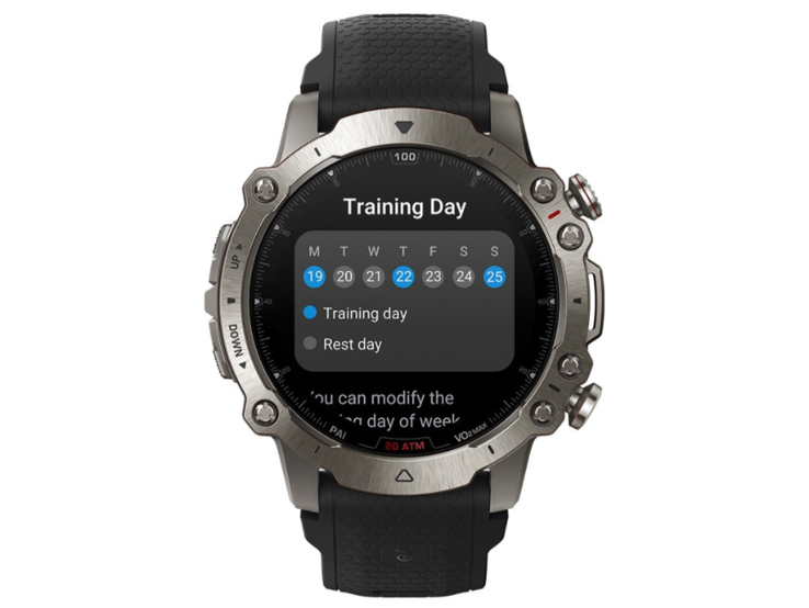 La smartwatch Amazfit Falcon. (Image source : Amazfit)